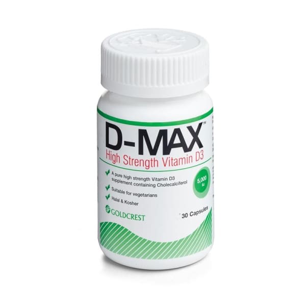 D-MAX Vitamin D3 5000iu