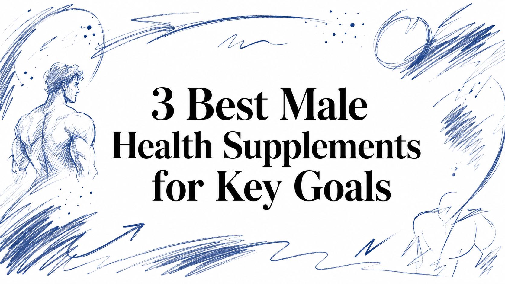 3 Best Male Health Supplements for Key Goals