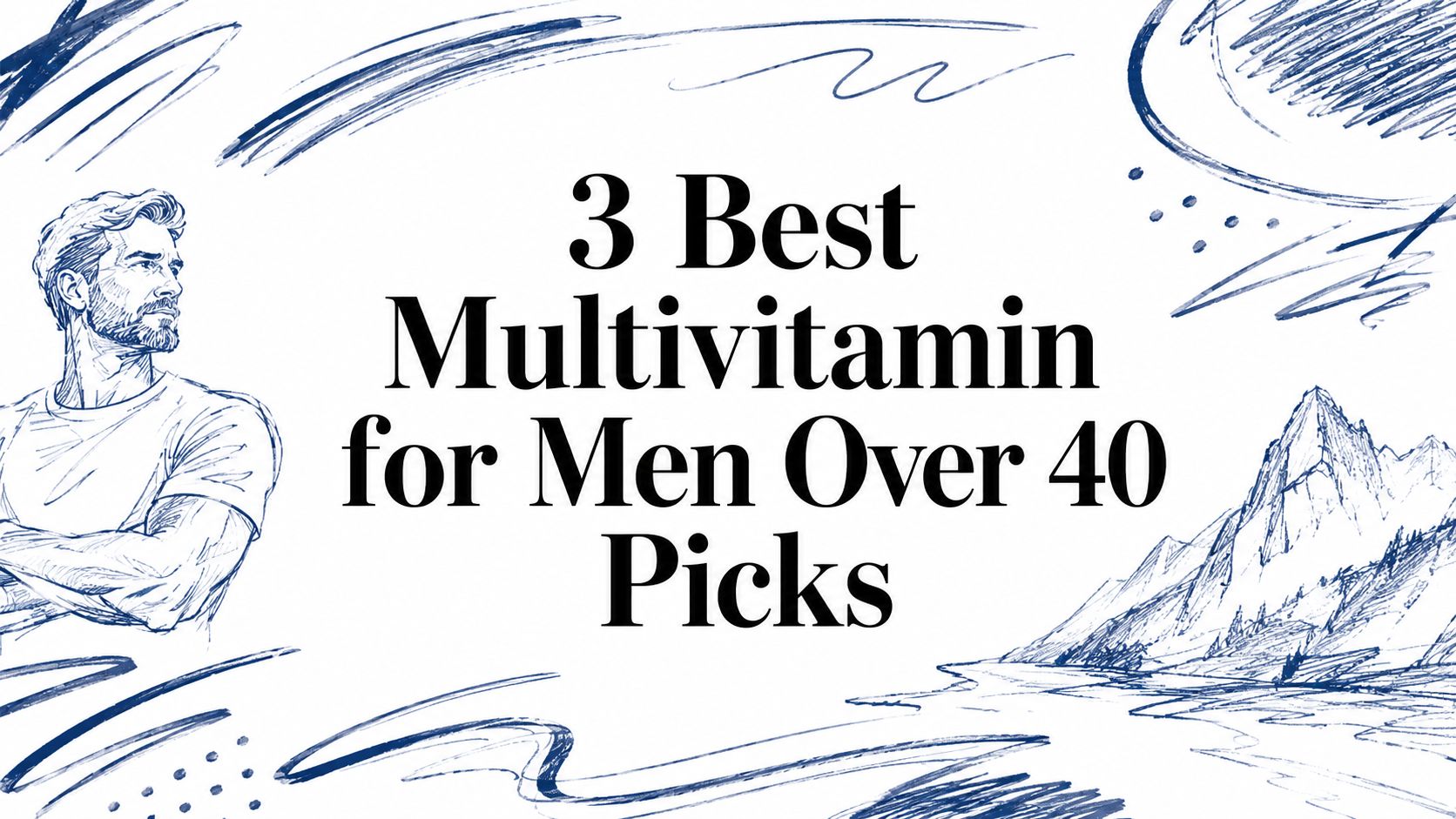3 Best Multivitamin for Men Over 40 Picks