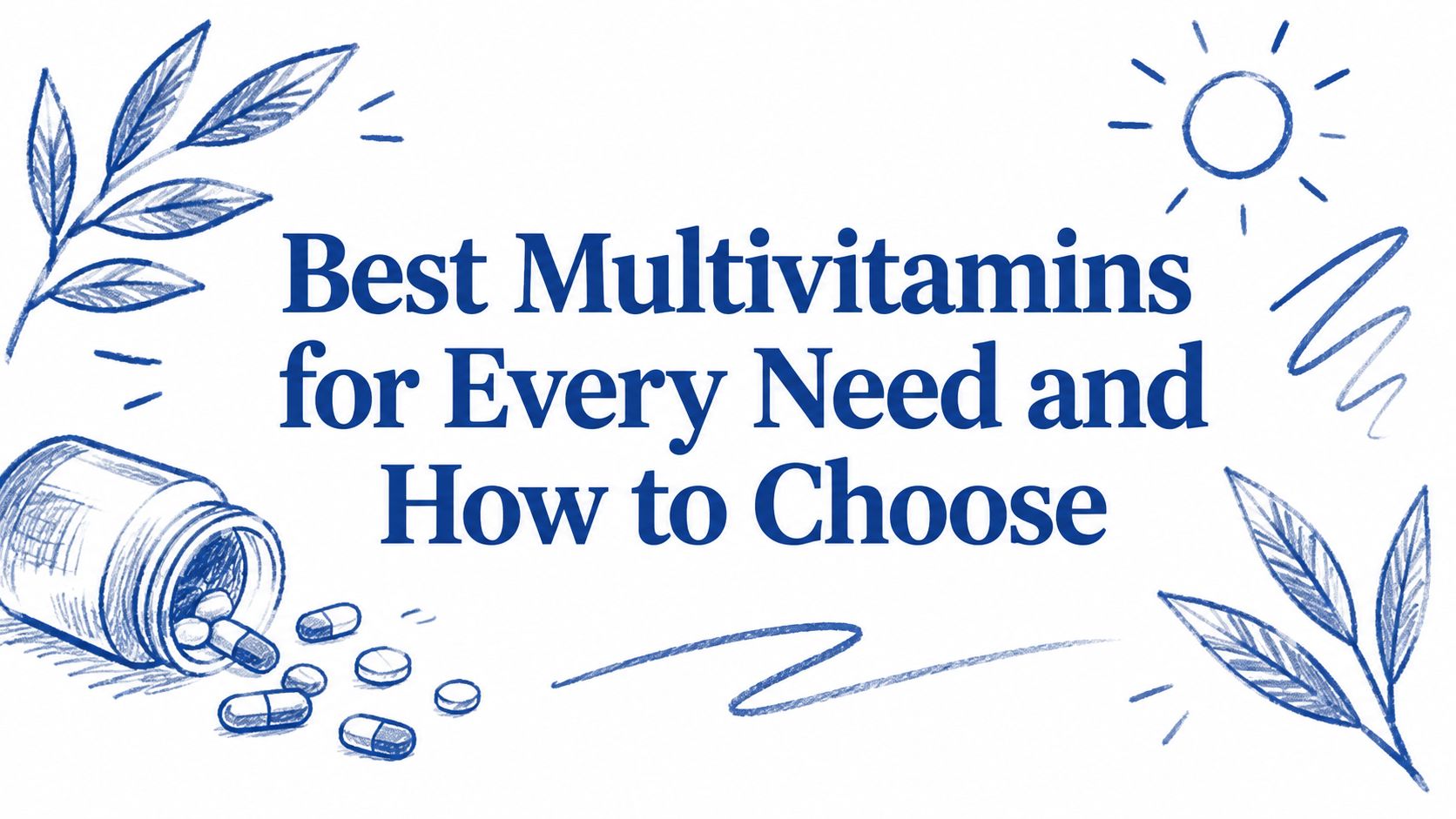 Best Multivitamins for Every Need and How to Choose
