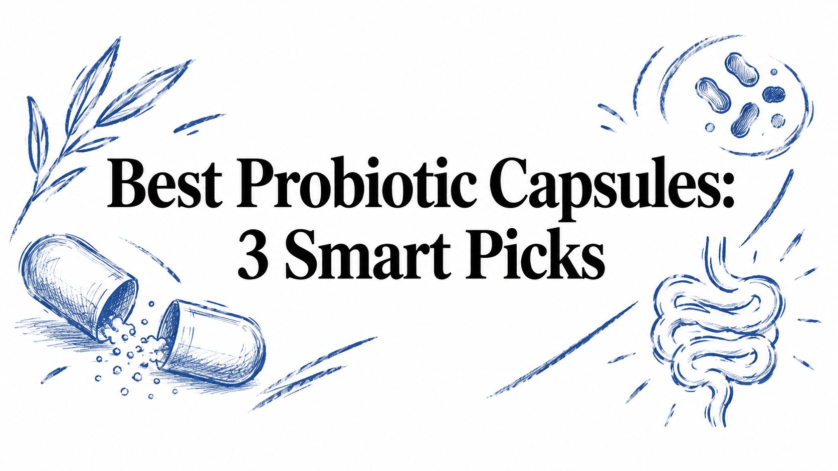 Best Probiotic Capsules: 3 Smart Picks