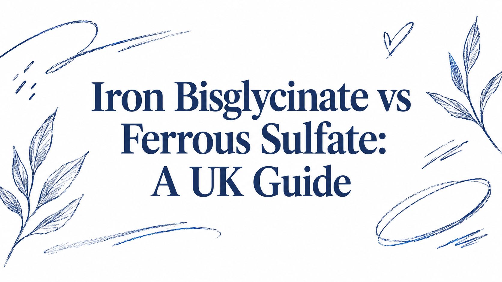 Iron Bisglycinate vs Ferrous Sulfate: A UK Guide
