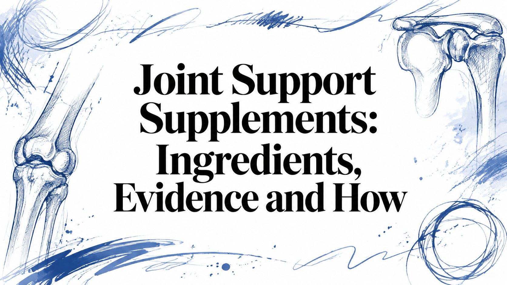 Joint Support Supplements: Ingredients, Evidence and How