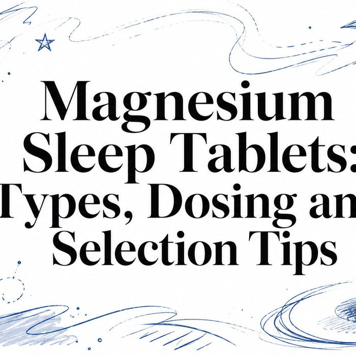 Magnesium Sleep Tablets: Types, Dosing and Selection Tips