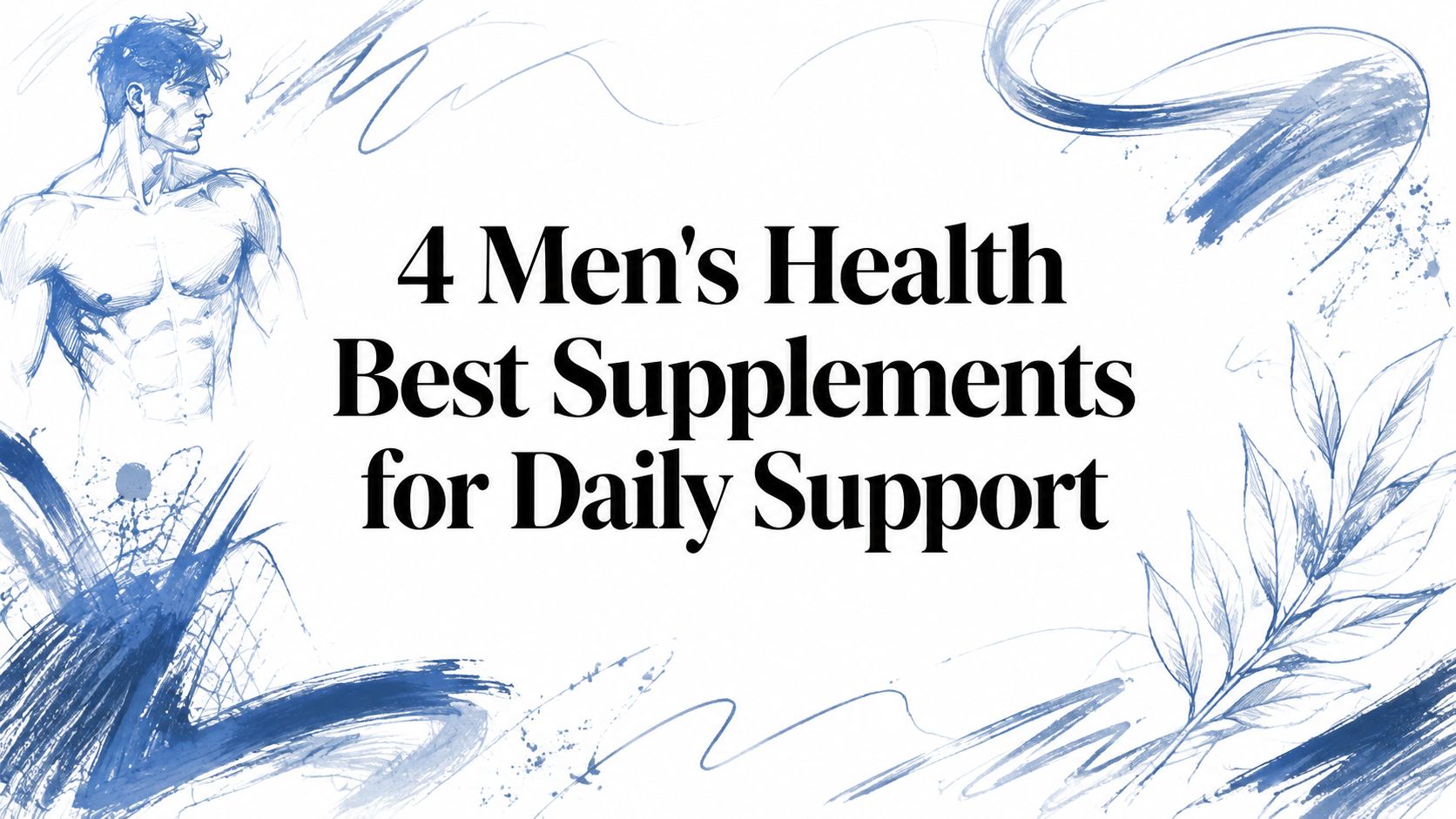 4 Men's Health Best Supplements for Daily Support