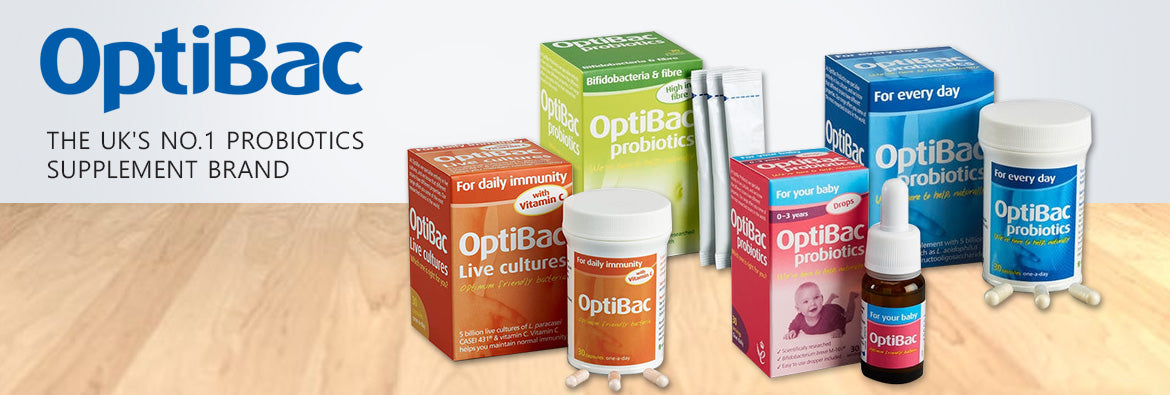 Optibac Logo Optibac Probiotics — Vitamin Planet
