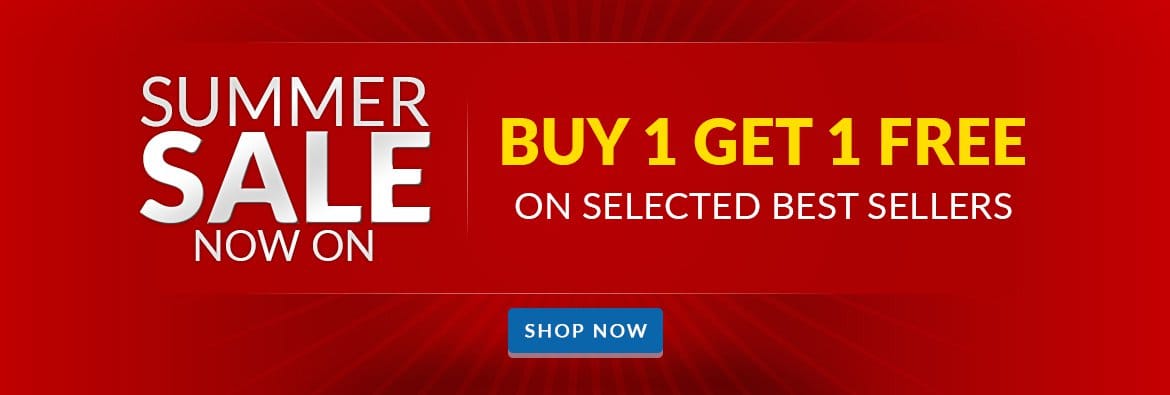 Buy 1 Get 1 FREE Summer Sale