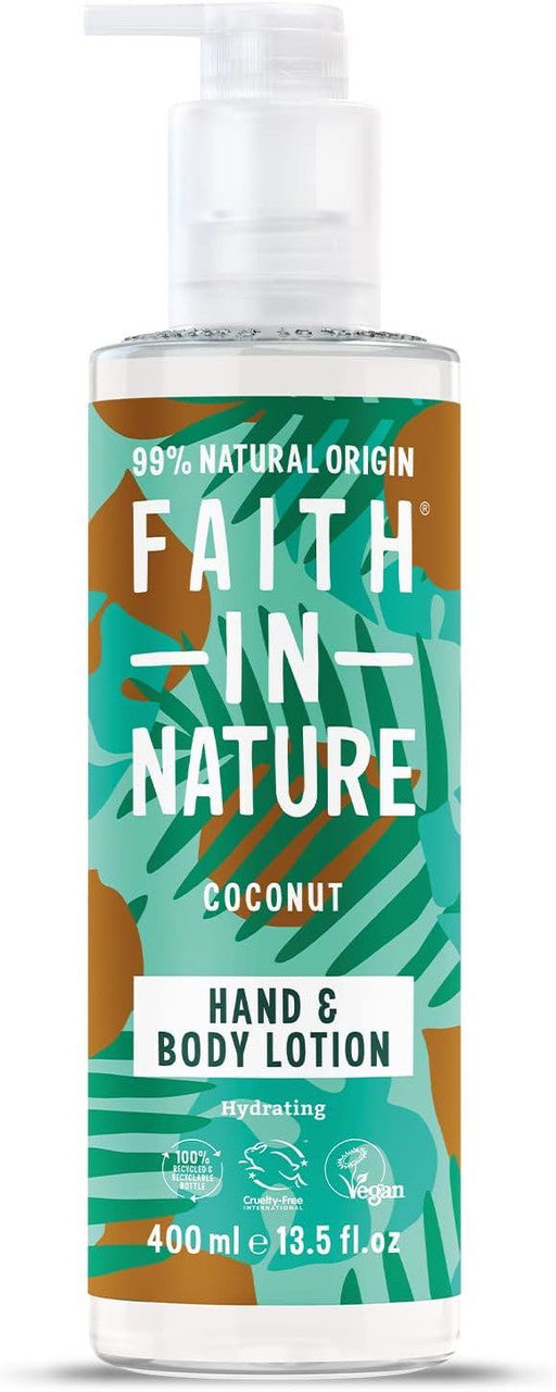 Faith in Nature Coconut Hand & Body Lotion - 400ml