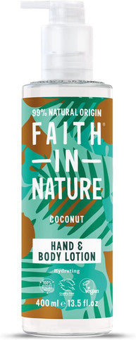 Faith in Nature Coconut Hand & Body Lotion - 400ml