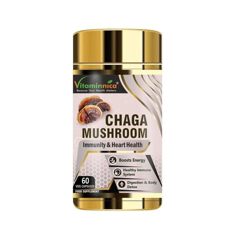 Vitaminnica Chaga Mushroom 500mg - 60 Capsules
