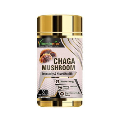 Vitaminnica Chaga Mushroom 500mg - 60 Capsules
