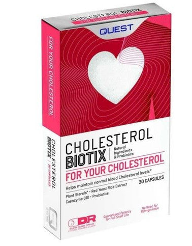 Quest CholesterolBiotix DR Capsules - 30 Caps