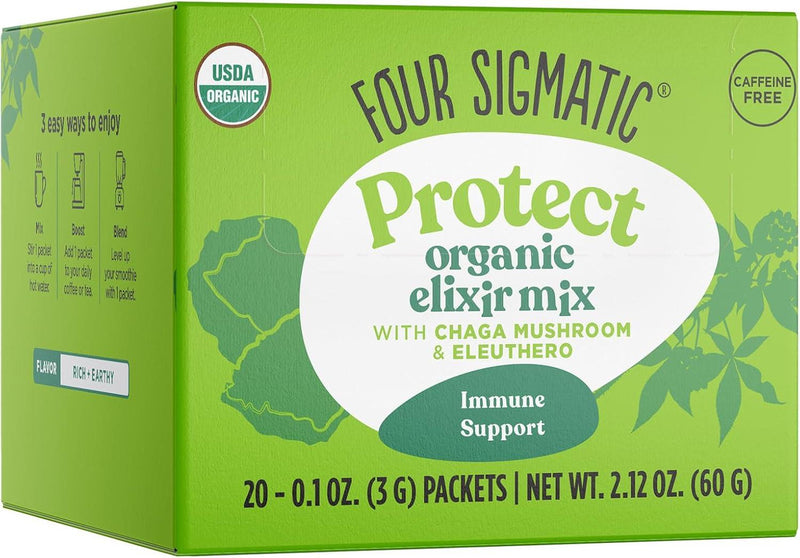 Four Sigmatic Protect Elixir Mix with Chaga - 20 Sachets