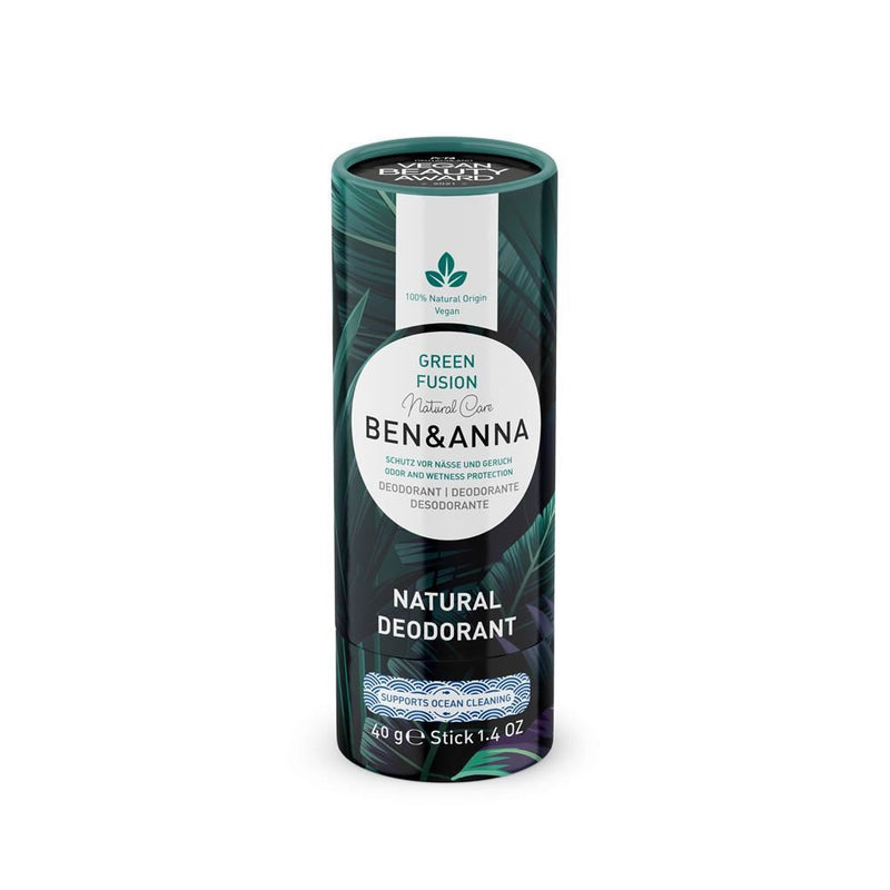 Ben & Anna Green Fusion Deodorant - 40g
