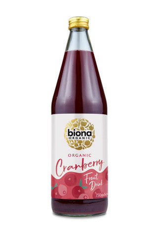 Biona Organic Cranberry Fruit Drink - 750ml