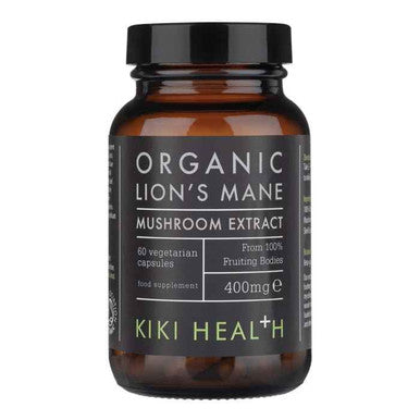 KIKI Health Organic Lion's Mane - 60 Vegicaps
