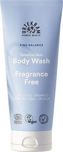 Urtekram Find Balance Fragrance Free Body Wash (Sensitive Skin) - 200ml