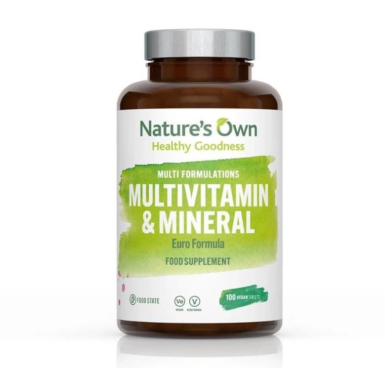 Natures Own Multivitamin & Minerals 100 Tablets