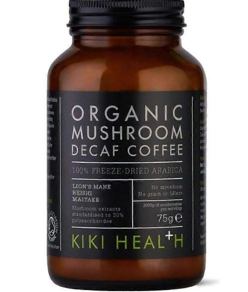 KIKI Health Organic Decaffeinated Mushroom Extract Coffee - 75g