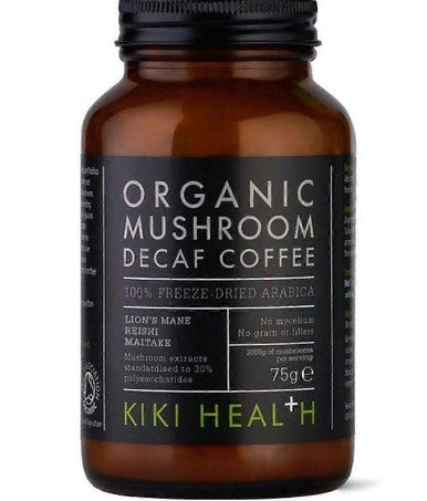 KIKI Health Organic Decaffeinated Mushroom Extract Coffee - 75g