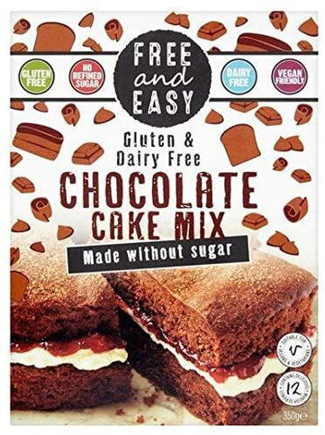Free & Easy Chocolate Cake Mix - 350g