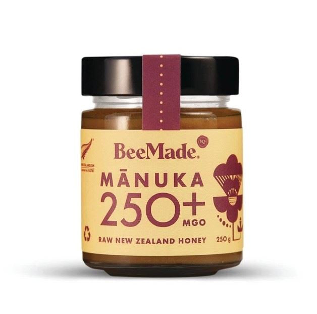 BeeMade Harvest New Zealand Manuka Honey MGO 250+ - 250g