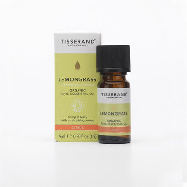 Tisserand Organic Lemongrass Essential Oil - 9ml