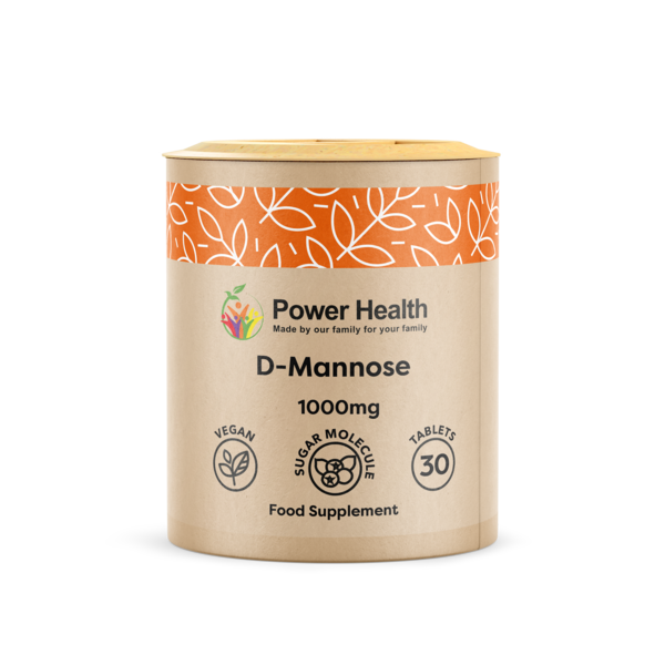 Power Health D-Mannose Tablets 30 Capsules