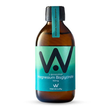 Well Actually Liposomal Magnesium Bisglycinate Lime & Blackerry - 300ml