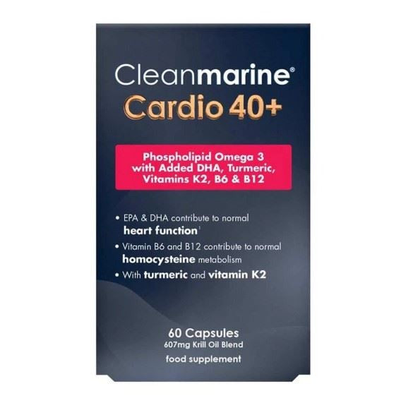 Cleanmarine Cardio 40+ - 60 Capsules