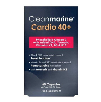 Cleanmarine Cardio 40+ - 60 Capsules