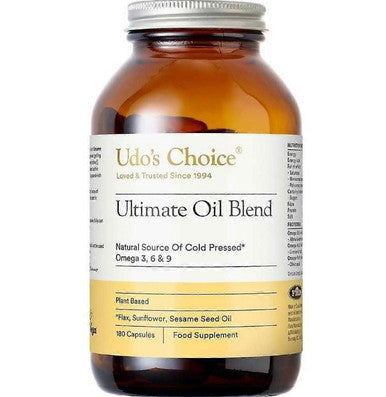 Udo's Choice Ultimate Oil Blend - 180 Capsules