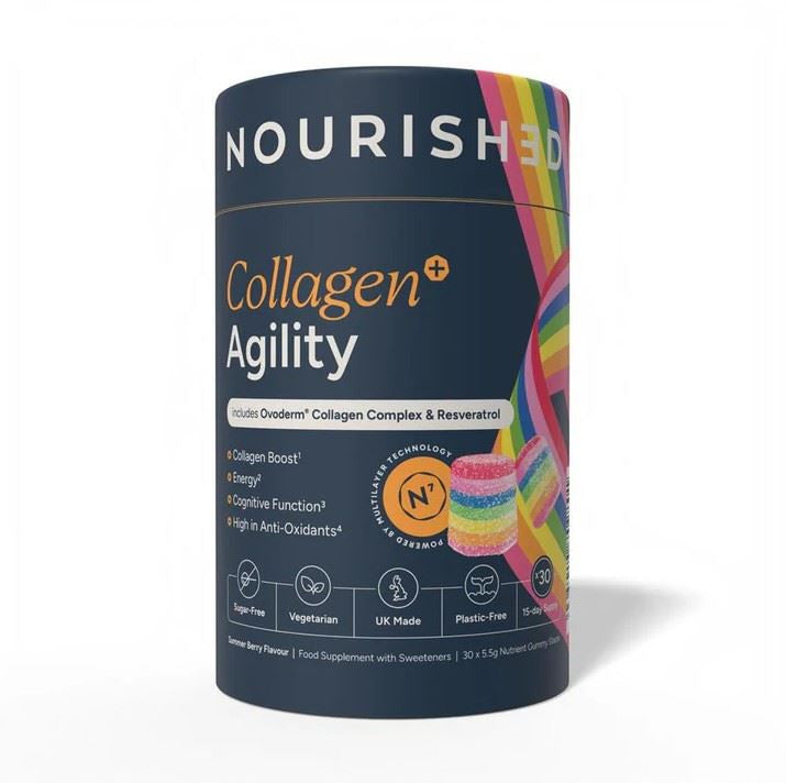 Nourished Collagen+ Agility Nutrient Stacks - 30 Gummies