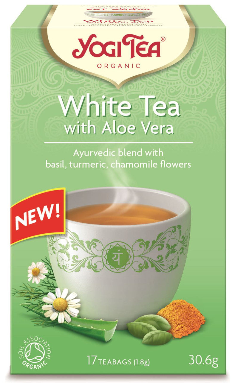 Yogi Tea White Tea with Aloe Vera - 17 Bags