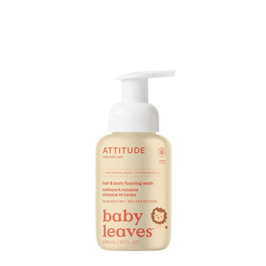 Attitude Baby Leaves 2in1 Foaming Wash Pear Nectar - 295ml