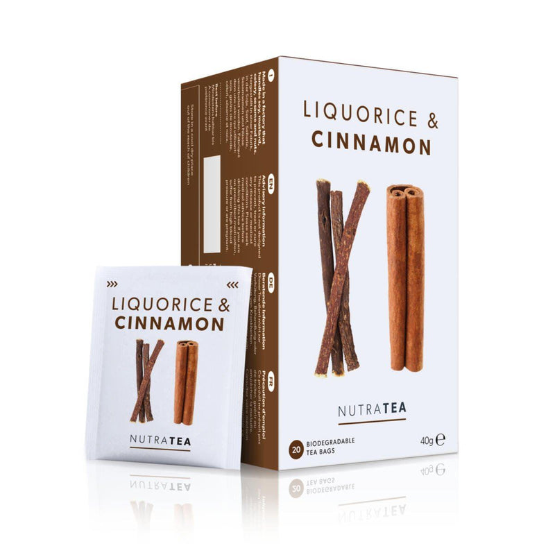 NutraTea Liquorice & Cinnamon - 20 Hebral Tea Bags