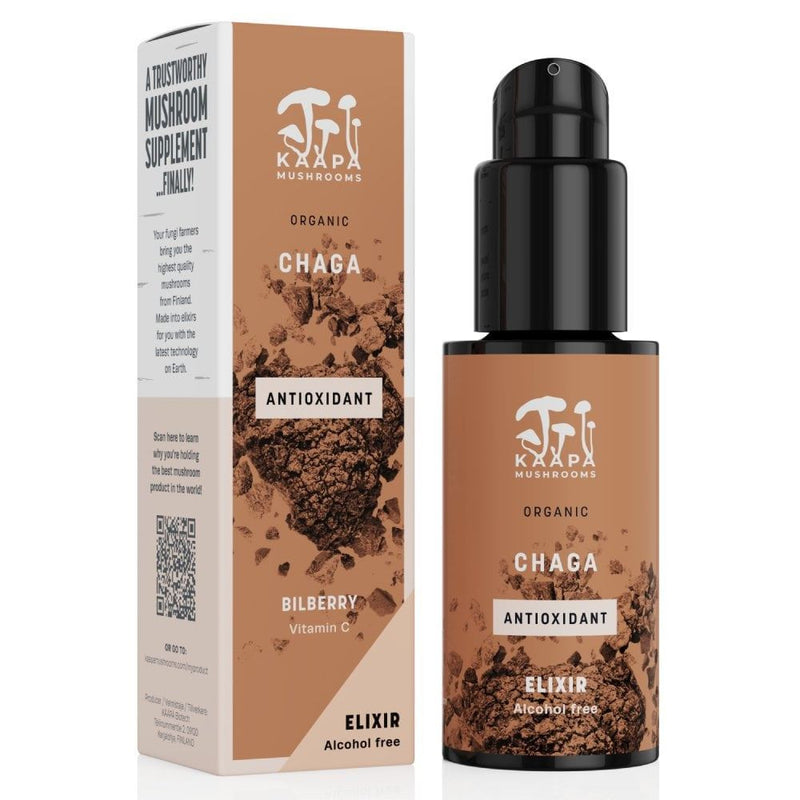 Kaapa Mushrooms Chaga Elixir Alcohol-Free - 50ml