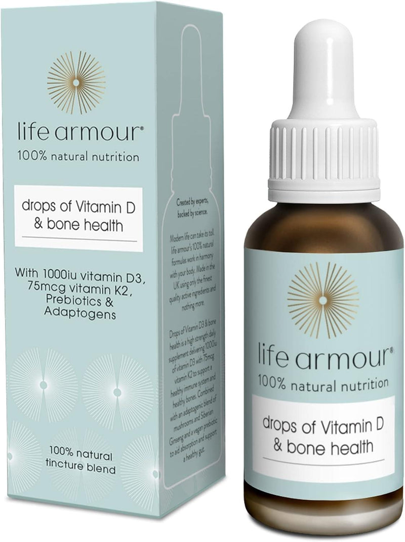 Life Armour Drops of Vitamin D & Bone Health - 30ml