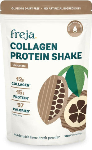Freja Bone Broth Shake - Chocolate - 300g