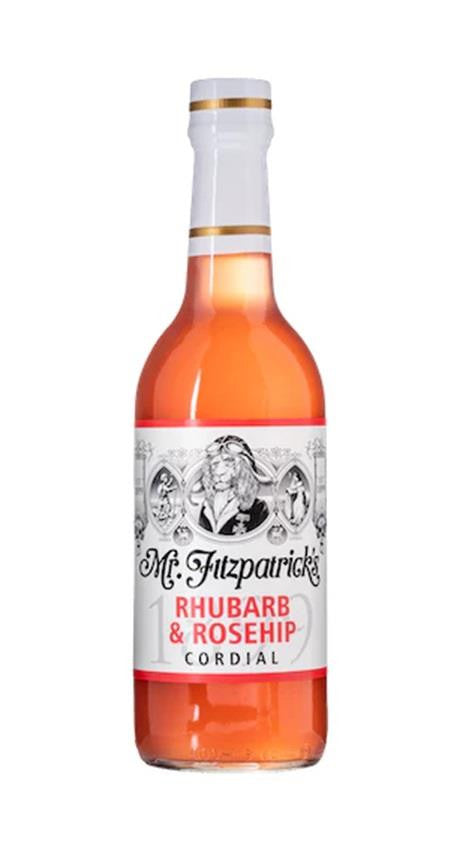 Mr Fitzpatrick's Rhubarb & Rosehip Cordial - 500ml