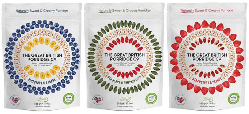 The Great British Porridge Co Variety Pack