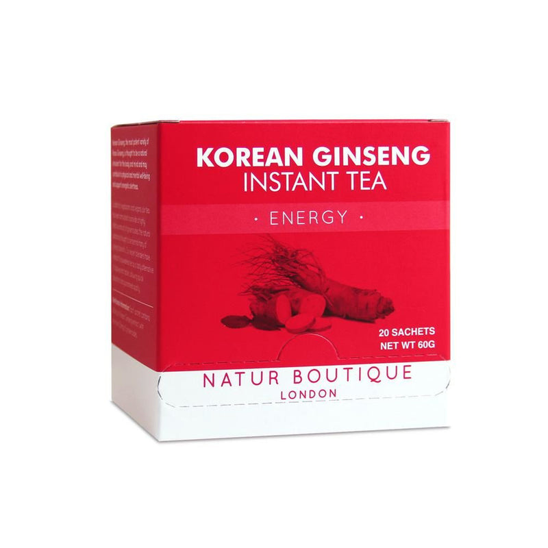 Natur Boutique Energy Korean Ginseng Tea - 20 Sachets