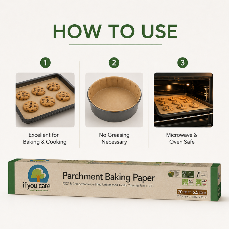 If You Care Parchment Baking Paper - 6.5 sq mt
