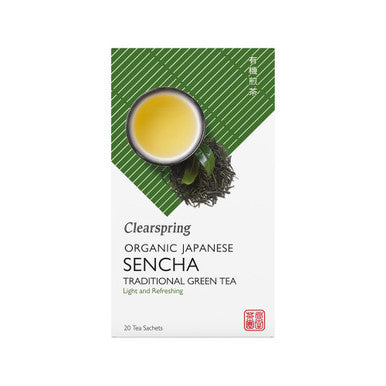 Clearspring Organic Japanese Sencha Green Tea - 20 Teabags