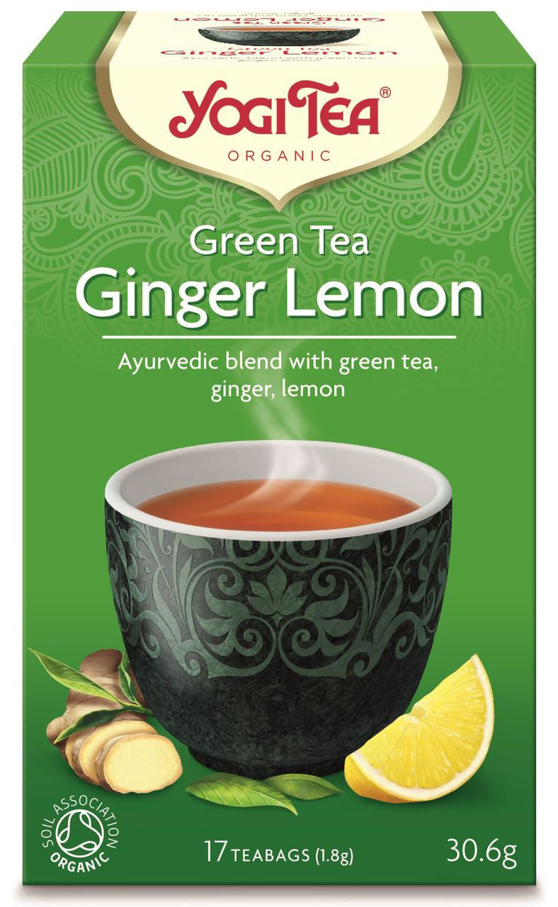 Yogi Tea Green Tea Ginger Lemon Tea - 17 Bags