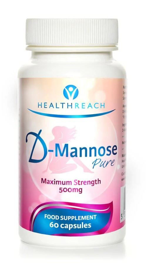 Healthreach D-Mannose Maximum Strength - 60 Capsules