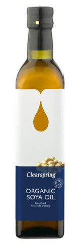 Clearspring Organic Soya Oil - 500ml
