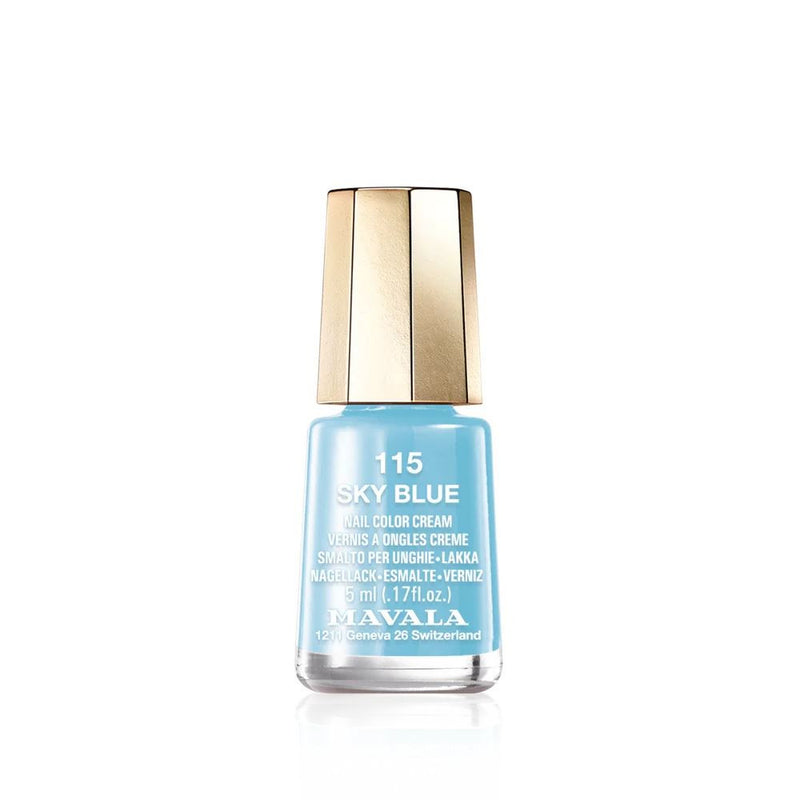Mavala Sky Blue (no.115) Cream Nail Colour - 5ml