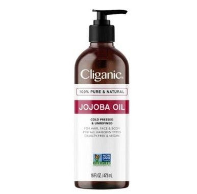 Cliganic Non-GMO Jojoba Oil - 16 oz