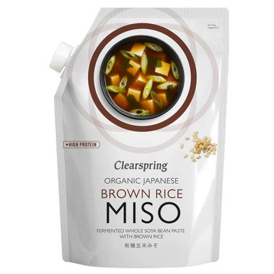 Clearspring Organic Japanese Brown Rice Miso (Pasteurised) - 300g